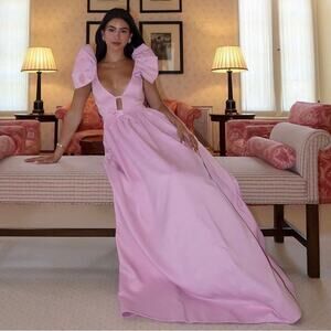 For Love And Lemons Blush Maxi Dress